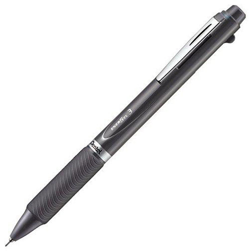 Pentel EnerGel Multicolor Gel Pen 0.5mm - Black,Red,Blue Ink