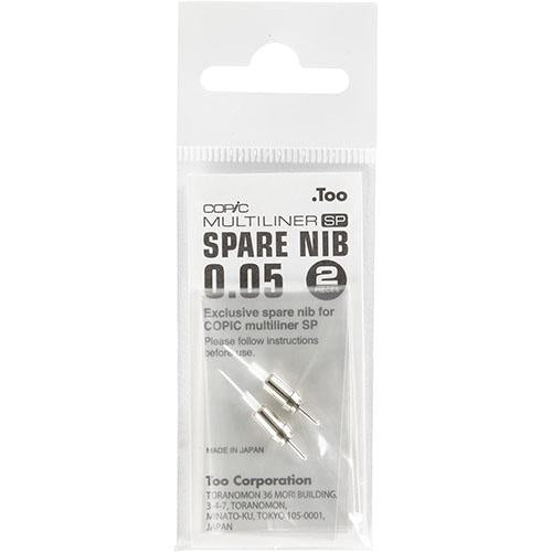 Copic Multiliner Pen Spare Nib - 0.05mm - 2pcs - Harajuku Culture Japan - Japanease Products Store Beauty and Stationery