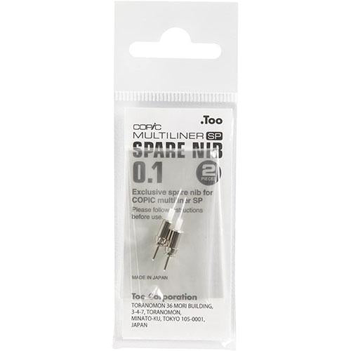 Copic Multiliner Pen Spare Nib - 0.1mm - 2pcs - Harajuku Culture Japan - Japanease Products Store Beauty and Stationery