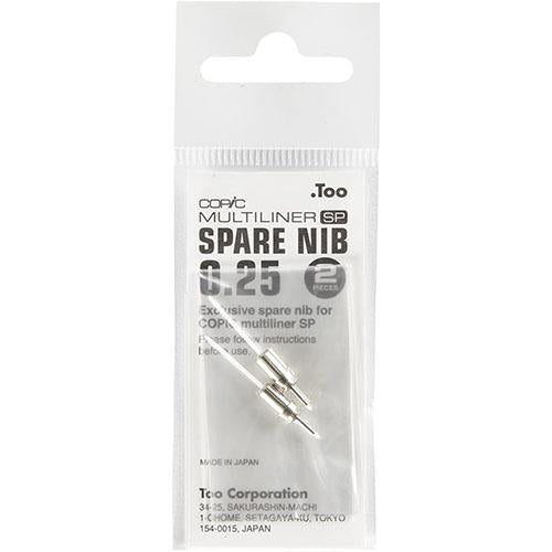 Copic Multiliner Pen Spare Nib - 0.25mm - 2pcs - Harajuku Culture Japan - Japanease Products Store Beauty and Stationery