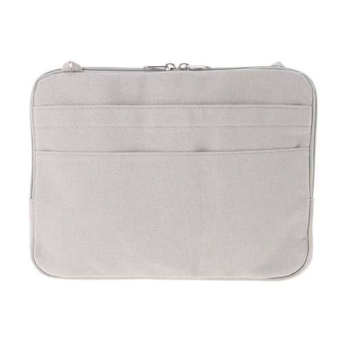 Delfonics Stationery Inner Carrying Case Bag In Bag B5 - Light Gray - Harajuku Culture Japan - Japanease Products Store Beauty and Stationery