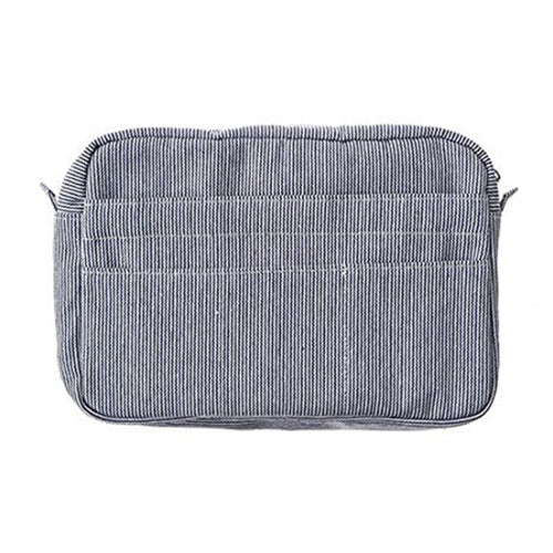 Delfonics Stationery Inner Carrying Case Bag In Bag M - Denim - Hickory - Harajuku Culture Japan - Japanease Products Store Beauty and Stationery