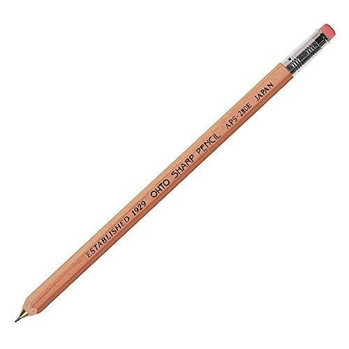 Ohto Mechanical Pencil Wood APS-280E