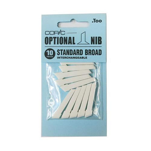 Copic Optional Nib Standard Broad - Pack for 10 Pencil - Harajuku Culture Japan - Japanease Products Store Beauty and Stationery