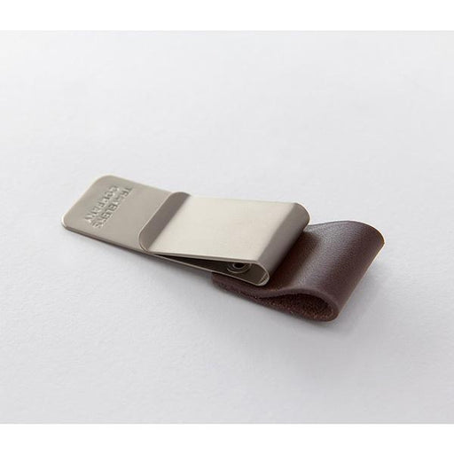 Midori Traveler's Note Book Refill 016 - Pen Holder M - Brown - Harajuku Culture Japan - Japanease Products Store Beauty and Stationery