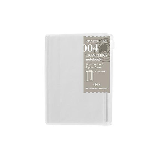 Midori Traveler's Note Book Passport Size Refill 004 - Zipper Case - Harajuku Culture Japan - Japanease Products Store Beauty and Stationery