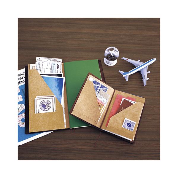 Midori Traveler's Note Book Regular Size Refill 020 - Kraft Paper Folder - Harajuku Culture Japan - Japanease Products Store Beauty and Stationery