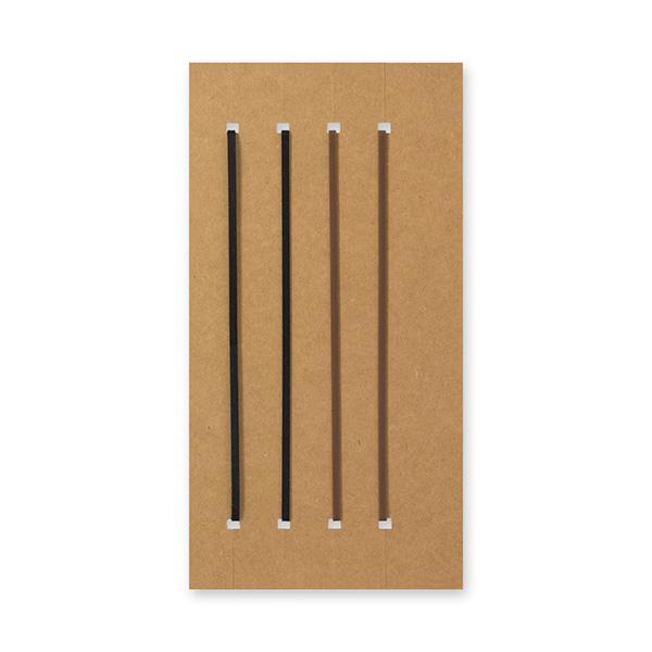 Midori Traveler's Note Book Regular Size Refill 021 - Connecting Rubber Band - Harajuku Culture Japan - Japanease Products Store Beauty and Stationery