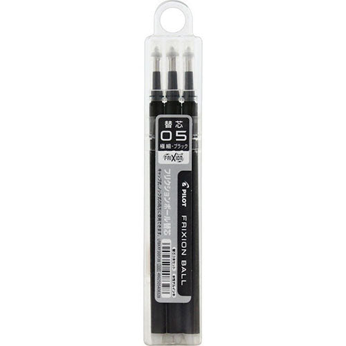 Pilot Ballpoint Pen Refill - LFBKRF30F-B/R/L (0.5mm) 3pcs Set- For Frixion Ball