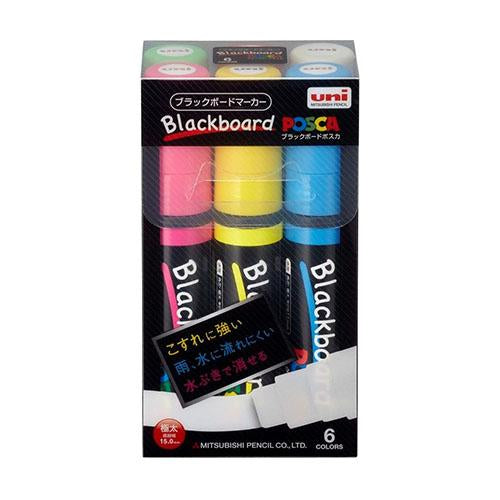 Uni Blackboard Posca Extra Broad Chisel Water Felt Pen - Harajuku Culture Japan - Japanease Products Store Beauty and Stationery