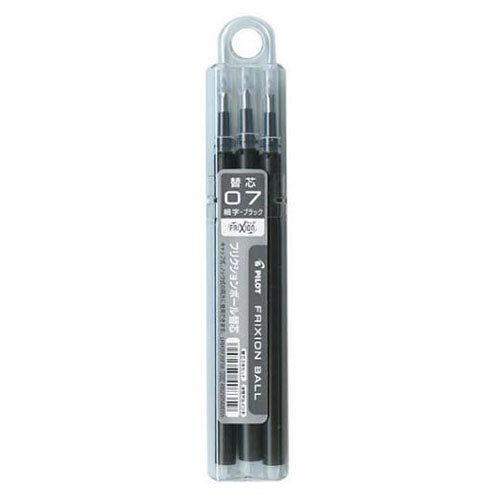 Pilot Ballpoint Pen Refill - LFBKRF30FB/R/L (0.7mm) 3pcs Set- For Frixion Ball
