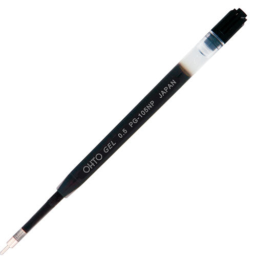 Ohto Gel Ballpoint Pen Refill 0.5mm Black PG-105NP