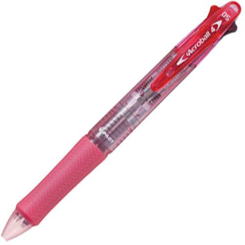 Pilot Acroball 4 4 Color Ballpoint Multi Pen - 0.5mm - Harajuku Culture Japan - Japanease Products Store Beauty and Stationery