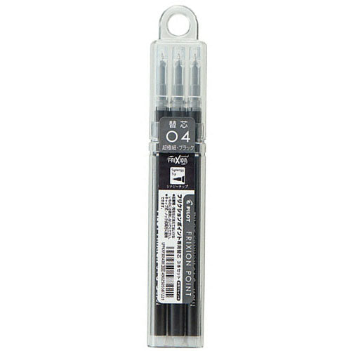 Pilot Ballpoint Pen Refill - LFPKRF30S4-B/R/L (0.4mm) 3pcs Set- For Frixion Ball Retractable