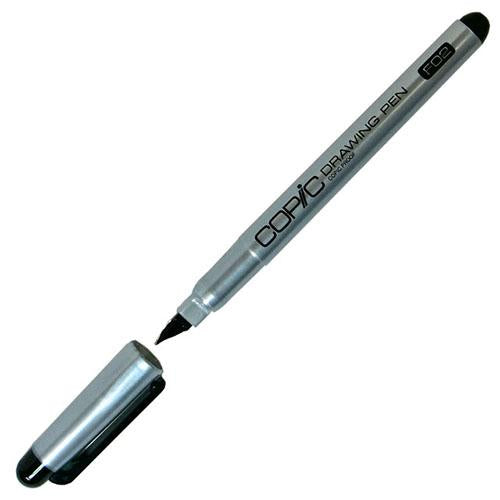 Copic Drawing Pen Black - F02 - Harajuku Culture Japan - Japanease Products Store Beauty and Stationery