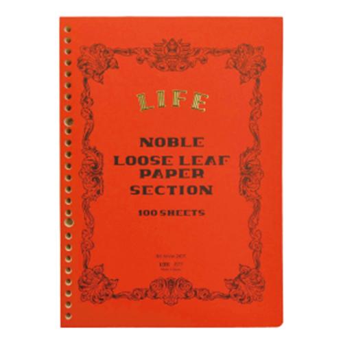 LIFE Noble Loose Leaf - B5 - Harajuku Culture Japan - Japanease Products Store Beauty and Stationery