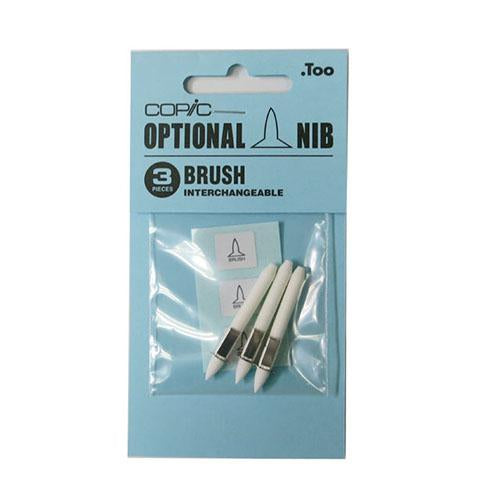 Copic Optional Nib Bload Brush- Pack for 3 Pencil - Harajuku Culture Japan - Japanease Products Store Beauty and Stationery