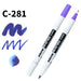 Deleter Neopiko Color C-281 Cobalt Blue - Harajuku Culture Japan - Japanease Products Store Beauty and Stationery