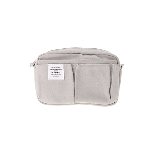 Delfonics Stationery Inner Carrying Case Bag In Bag S - Light Gray - Harajuku Culture Japan - Japanease Products Store Beauty and Stationery