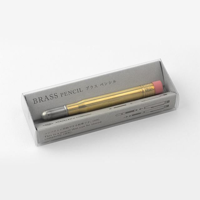 Midori Traveler's Brass Pencil - Harajuku Culture Japan - Japanease Products Store Beauty and Stationery