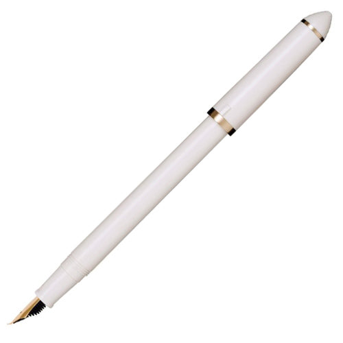Sailor Fountain Pen Fude de Mannen Pearl - Angle 40 degrees
