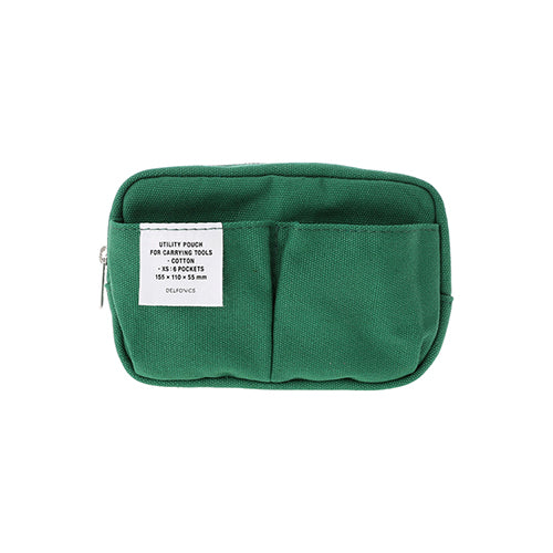 Delfonics Stationery Inner Carrying Case Bag In Bag XS - Green - Harajuku Culture Japan - Japanease Products Store Beauty and Stationery