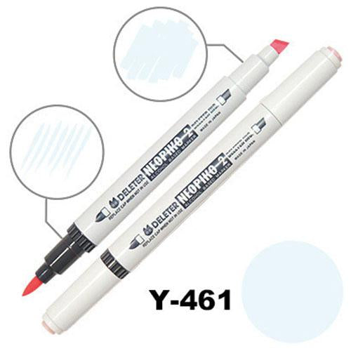 Deleter Alcohol Marker Neopiko 2 - Y-461 Ice Blue - Harajuku Culture Japan - Japanease Products Store Beauty and Stationery