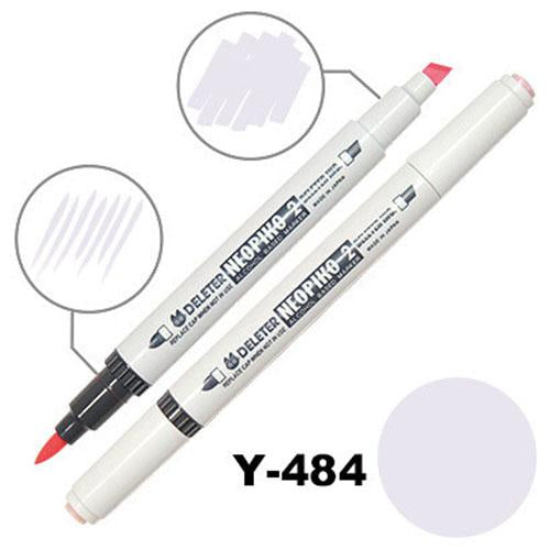 Deleter Alcohol Marker Neopiko 2 - Y-484 Pale Violet - Harajuku Culture Japan - Japanease Products Store Beauty and Stationery