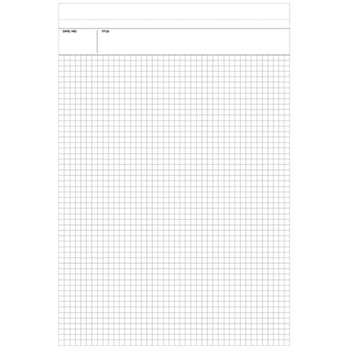 Maruman Mnemosyne Notepad + Holder HN187UA-05 - A4