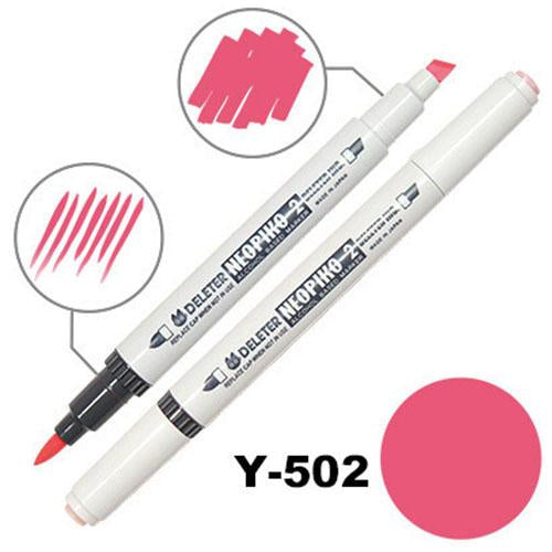 Deleter Alcohol Marker Neopiko 2 - Y-502 Strawberry - Harajuku Culture Japan - Japanease Products Store Beauty and Stationery