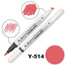 Deleter Alcohol Marker Neopiko 2 - Y-514 Crimson - Harajuku Culture Japan - Japanease Products Store Beauty and Stationery