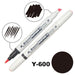 Deleter Alcohol Marker Neopiko 2 - Y-600 Black - Harajuku Culture Japan - Japanease Products Store Beauty and Stationery