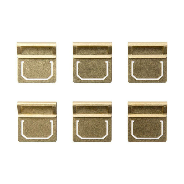 Midori Traveler's Brass Index Clip - Harajuku Culture Japan - Japanease Products Store Beauty and Stationery