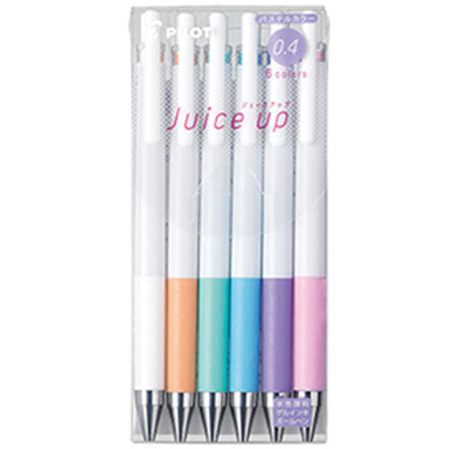 Pilot Ballpoint Pen Juice Up - 0.4mm - Pastel 6 Colors Set
