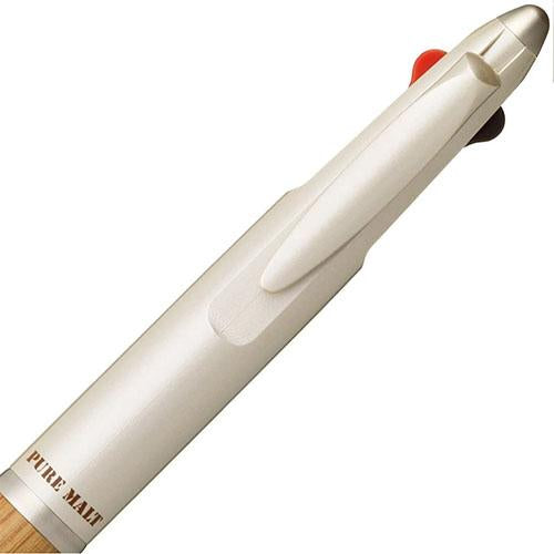 Uni-Ball Pure Malt Wood Grip 2 Color 0.7 mm Ballpoint Multi Pen 0.5 mm Mechanical Pencil - Harajuku Culture Japan - Japanease Products Store Beauty and Stationery