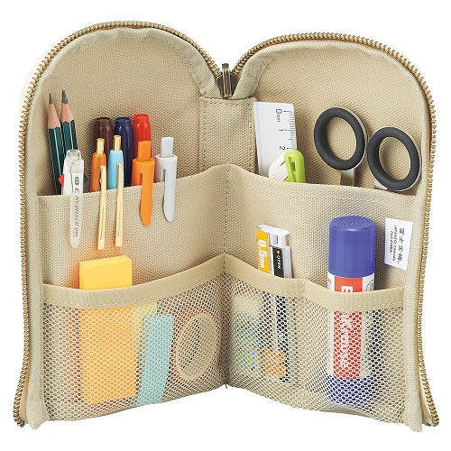 Lihit Lab. A-7903 Stand Pen Pouch Reversible-type Big-size