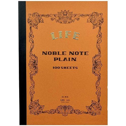 LIFE Noble Note - B5 - Harajuku Culture Japan - Japanease Products Store Beauty and Stationery