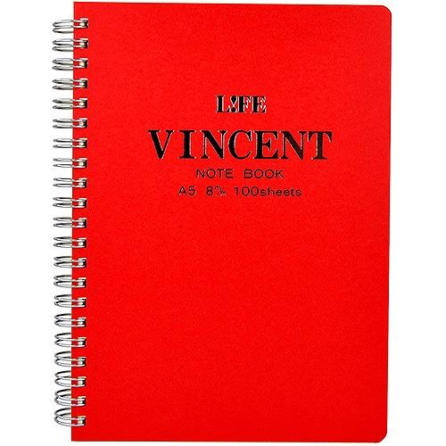 LIFE Vincent Note A5 - Ruled - Harajuku Culture Japan - Japanease Products Store Beauty and Stationery