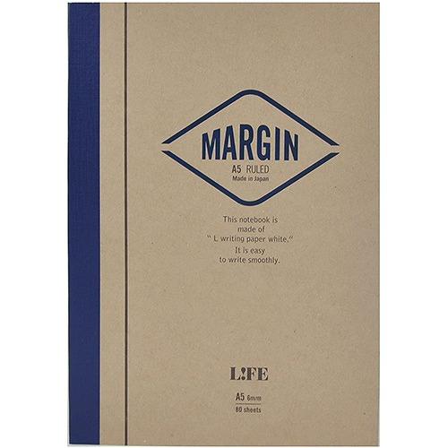 LIFE Margin Note A5 - Harajuku Culture Japan - Japanease Products Store Beauty and Stationery