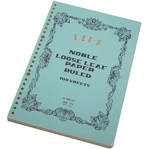 LIFE Noble Loose Leaf - B5 - Harajuku Culture Japan - Japanease Products Store Beauty and Stationery