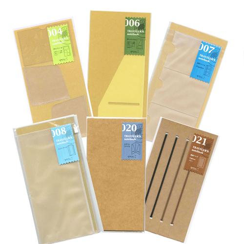 Midori Traveler's Note Book Regular Size Refill 020 - Kraft Paper Folder - Harajuku Culture Japan - Japanease Products Store Beauty and Stationery